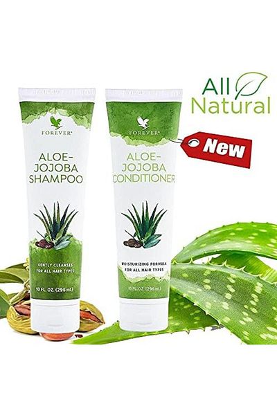 Forever Living Products New & Improved Aloe-Jojoba Shampoo & Conditioning Rinse (SULFATE FREE)