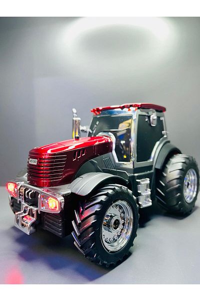 doğan hediyelik Collection Tractor Toy Car with Bluetooth, USB and Radio - Office Workplace Accessory