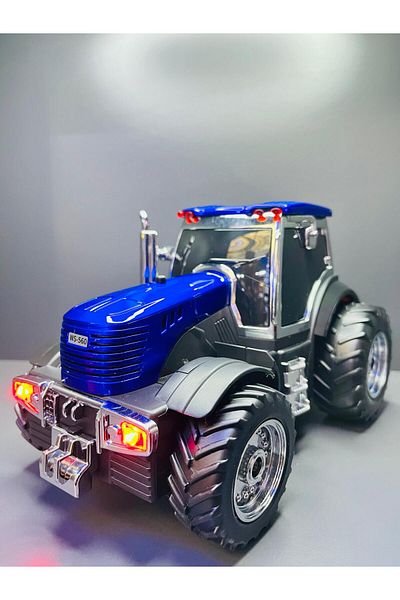 doğan hediyelik Collection Tractor Toy Car with Bluetooth, USB and Radio - Office Workplace Accessory