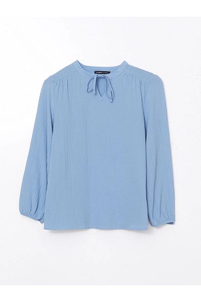 LC Waikiki Bluză de damă oversize cu guler cu legături