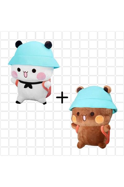 Disney 36-40cm SIENNA New Bubu And Dudu Panda Plush Cute Cartoon Panda Bear Doll Kawaii Stuffed Soft Pillow