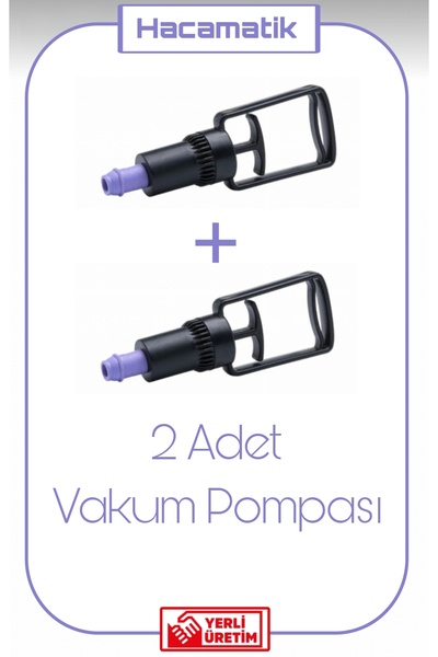 Hacamatik 2 Adet Hacamat Pompası