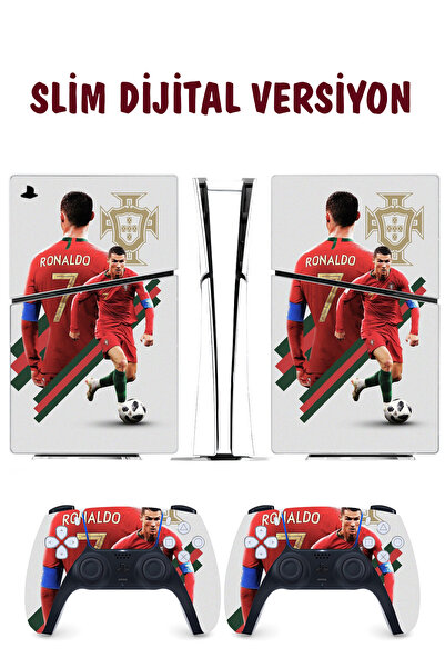 KT Decor Ronaldo Playstation 5 Full Sticker Kaplama Seti