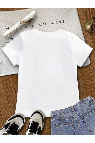 Massgai Unisex Another Day Slay Printed Oversize 100% Cotton T-Shirt