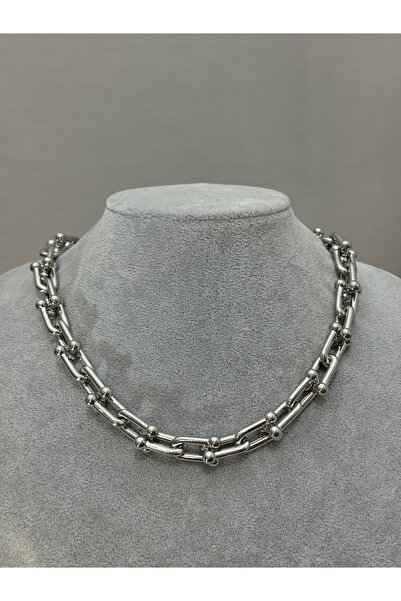 XUPING JEWELRY قلادة من الفولاذ المقاوم للصدأ بسلسلة سميكة 316L لا تفقد بريقها