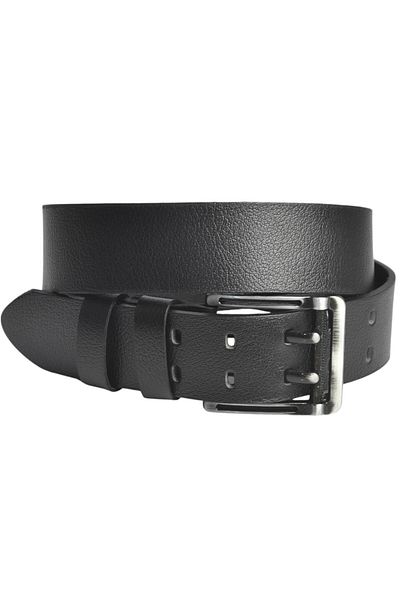 DeepSEA Curea neagră pentru bărbați, cu două limbaje, 100% piele naturală, personalizată, 4,5 cm, curea sport 2402631
