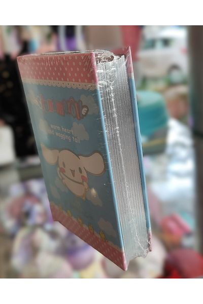 ada çanta kırtasiye Cinnamoroll Figured 365 Journal Diary Multi-Purpose Notebook Small Size 368 Pages (10Cm*7Cm)
