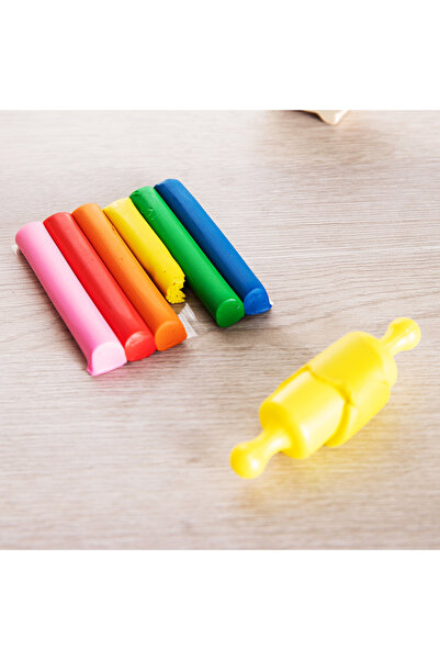 Deli ED75011-CN Plasticine 6 colors, N.W. 60g - ideal for creative play