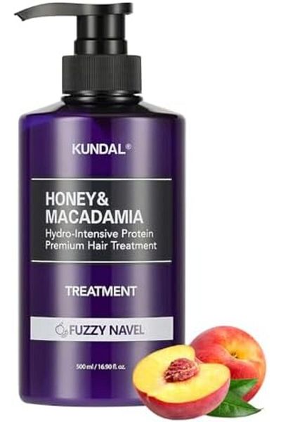 Kundal Kundal Honey & Macadamia Protein Treatment 500ml - Fuzzy Navel