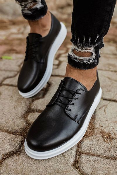 Chekich Komen Ch003 Cbt Pelle Classica Men's Shoes Black