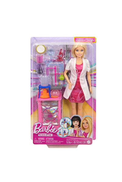 CannStore JCR70 Barbie Kariyer Oyun Setleri - Bilim Uzmanı ve Aksesuarları
