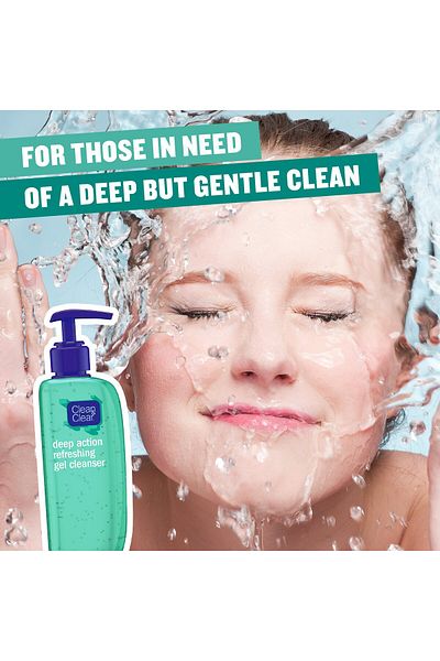 Clean & Clear Gel Cleanser Deep Action Refreshing 150 ml