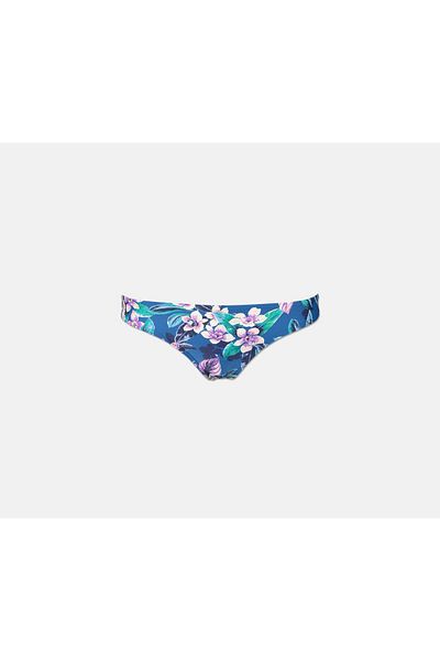 BİLLABONG Women Bowery Capri Bikini Bottom, Blue and Green Combo