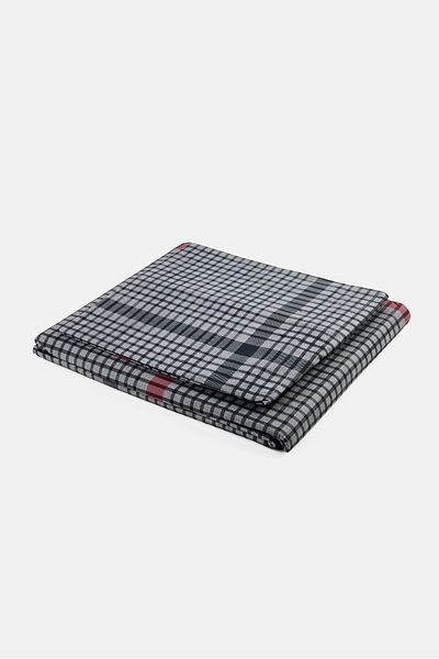 Nautica 3 Pieces Northsail Plaid Flat Sheet With Pillow Case Set, Multicolor