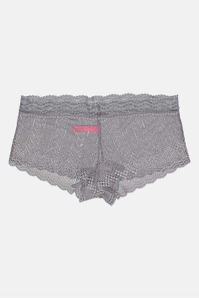 Vince Camuto Women Eyelet Hipster Panties, Grey