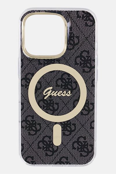 Guess iPhone 16 Pro 4G Design With Magsafe IML Hard Case, Multicolor