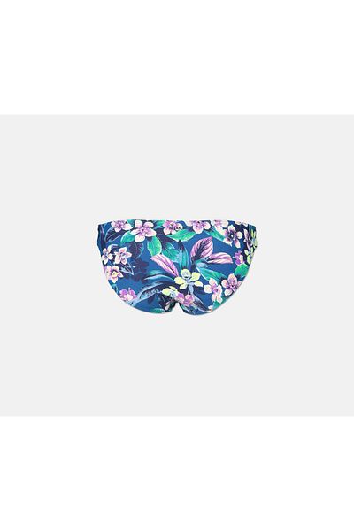 BİLLABONG Women Bowery Capri Bikini Bottom, Blue and Green Combo