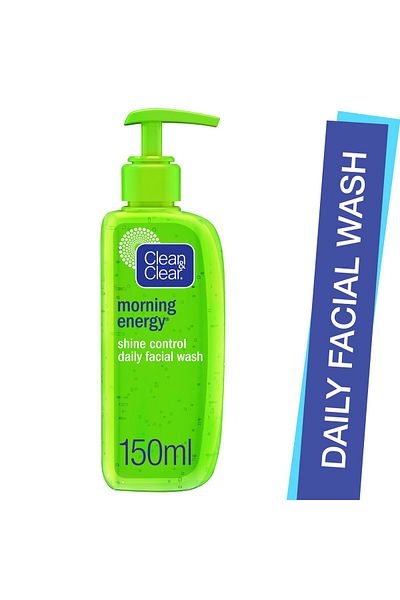 Clean & Clear Daily Facial Wash Morning Energy Shine Control 150 ml