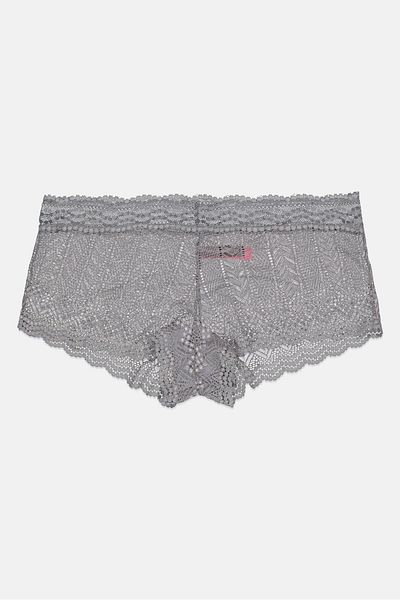 Vince Camuto Women Eyelet Hipster Panties, Grey