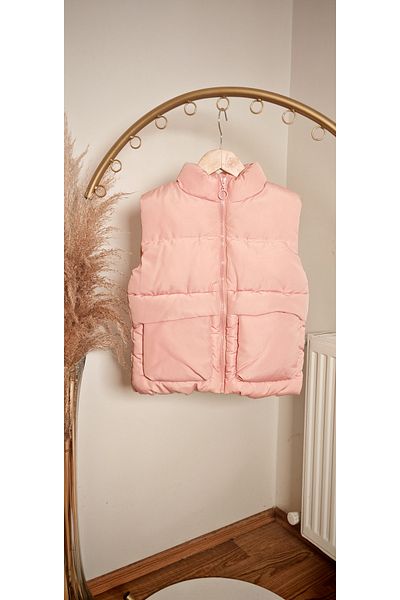 morpembej kadın erkek çocuk Girl's Inflatable Pink Vest