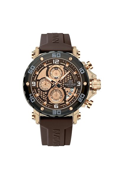Naviforce Chronograph Silicone strap Watch