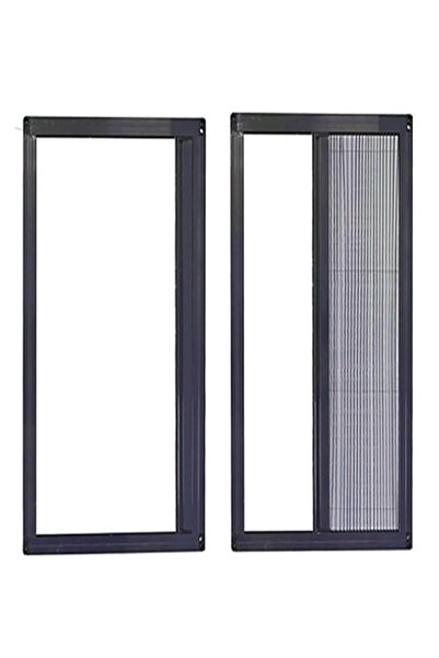 shop Akordeon Pileli Pilise Kapı Sineklik, Antrasit, 90x210 Cm., Istenilen Öl...