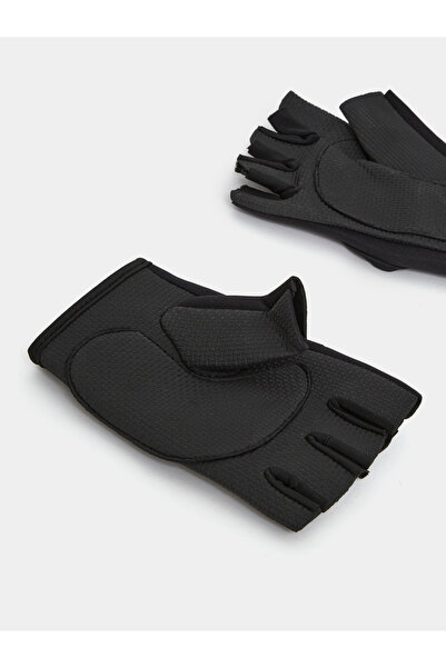 Styli Contrast Trim Peep Arm Back Weight Lifting Gloves