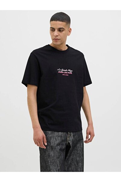 Jack & Jones Slogan Print Short Sleeve T-Shirt