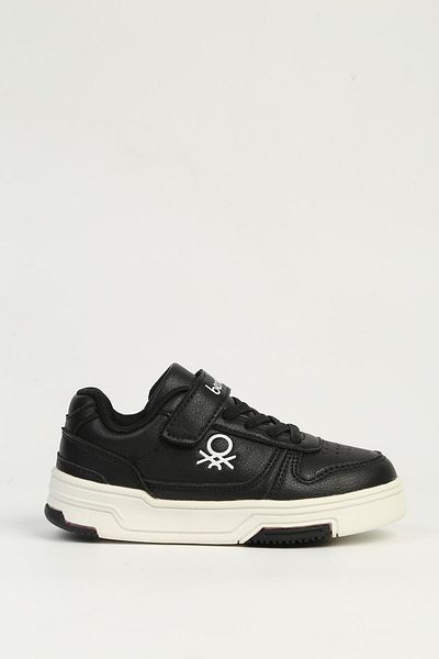 Benetton Unisex Black White Children's Sports Shoes Imported Bni-11583