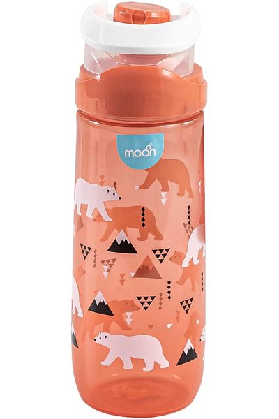 Moon Kids Water Bottle 79x79x232mm 735ml / 25oz-Red