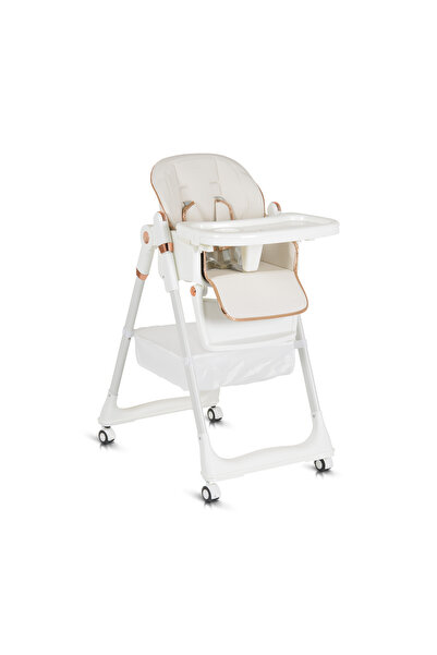 OEM Scaun de Masa Pliabil, Moni Lindo Alb, Inaltime si Spatar Reglabile, Vars...