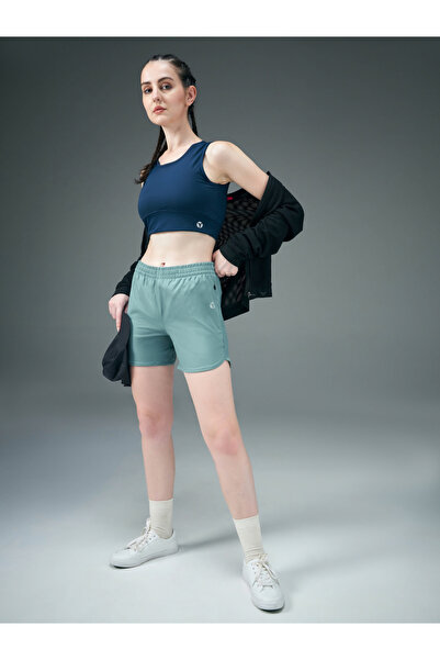 Technosport By Styli Mid Rise Stretch Shorts