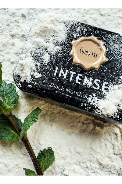 Compass INTENSE Black Menthol Mints - Sugar Free 50 Pcs - 20gm