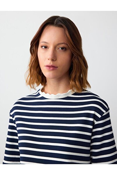 Jimmy Key Regular Fit Dark Blue T-Shirt