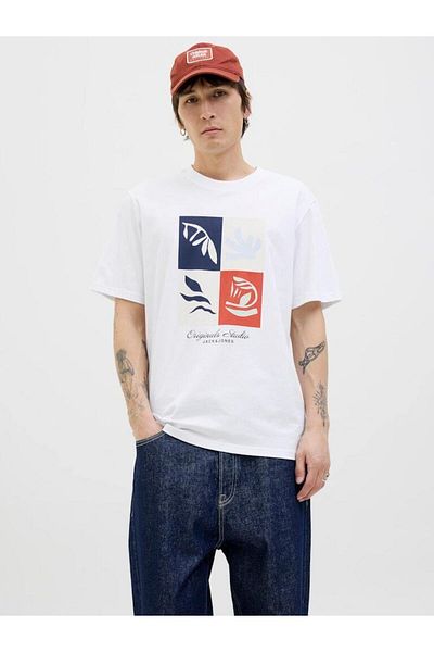 Jack & Jones Graphic Print Short Sleeve T-Shirt