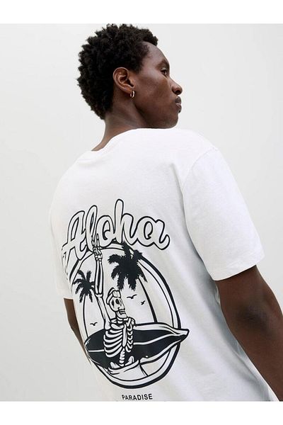 Jack & Jones Graphic Print Short Sleeve T-Shirt