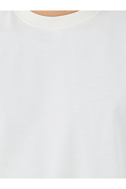 Styli Slogan Print Oversized Round Neck T-Shirt