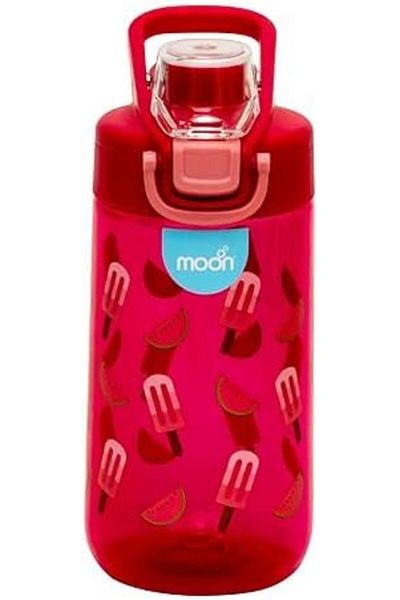 Moon Kids Tritan Bottle 103x74x186mm 470ml / 16oz -Pink