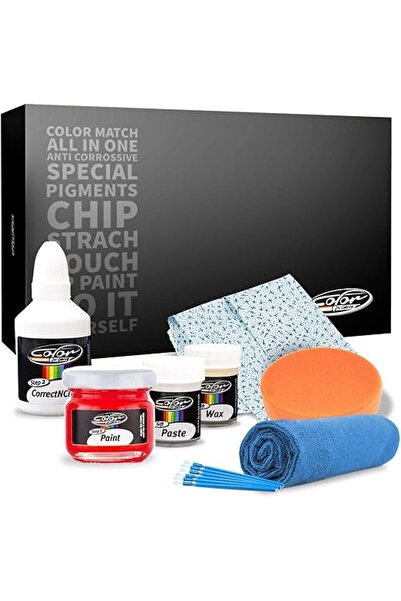Color N Drive Tesla Pearl White Multi-Coat (PPSW) Rötuş Boyası - Hepsi Bir Arada Çizik ve Taş İzi Giderme Kiti