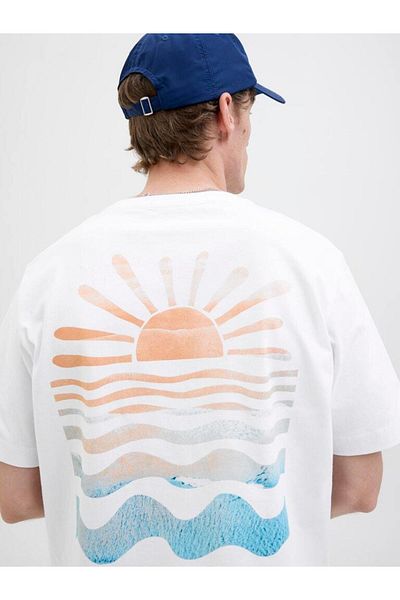 Jack & Jones Graphic Print Short Sleeve T-Shirt