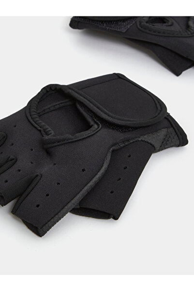 Styli Contrast Trim Peep Arm Back Weight Lifting Gloves