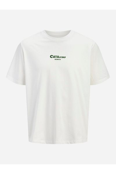 Jack & Jones Slogan Print Short Sleeve T-Shirt