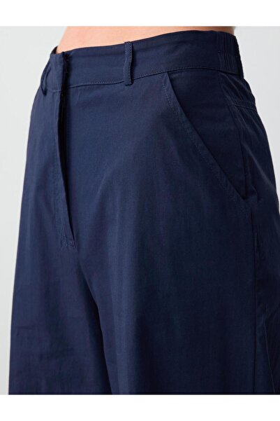 Jimmy Key Relaxed Fit High Waist Wide Leg Gabardine Pants