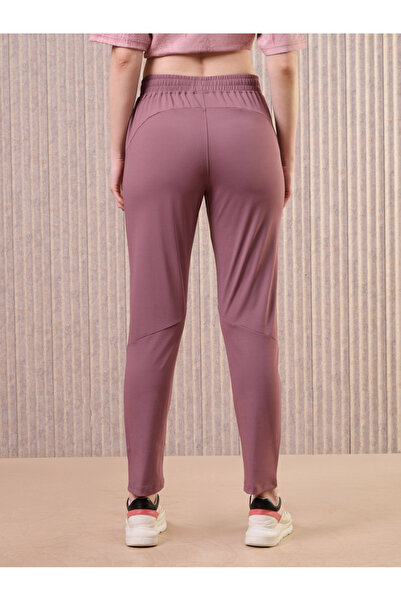 Technosport By Styli Women Solid Slim Fit Track Pants with 4 Way Crispy