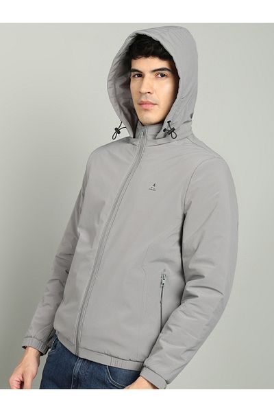 Fort Collins By Styli Fort Zipper High Neck Lightweight Jacket