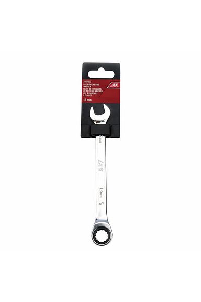 ACE Steel Open Ratcheting Wrench (13 mm)