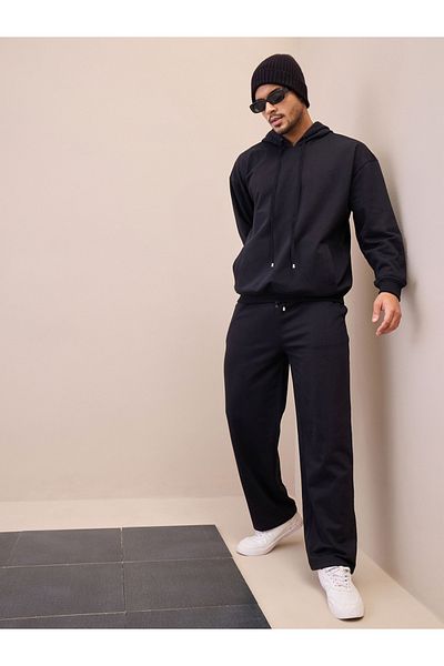 Mascln Sassafras By Styli Solid Oversized Hoodie