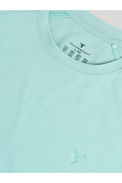 Technosport By Styli Solid Short Sleeves Regular Fit T-Shirt