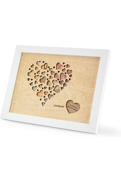 VON HEESEN White photo frame a5 27x21 cm, Von Heesen