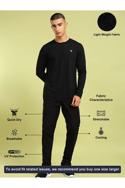 Technosport By Styli بنطال رياضي رجالي بقصّة Slim Fit مع TS FLEXI